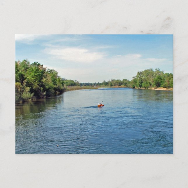 "heading down river" collection postcard (Front)
