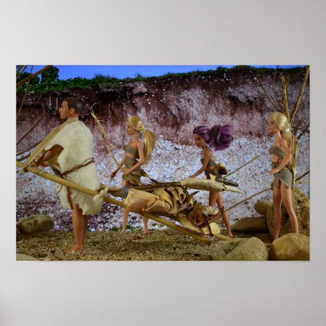 Heading home after the hunt.  poster (Front)