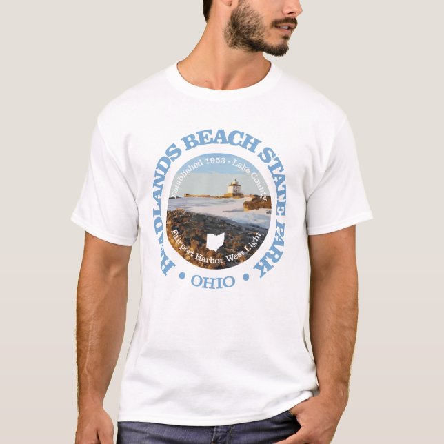 Headlands Beach SP T-Shirt (Front)