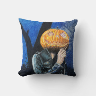 Headless Biker Cushion