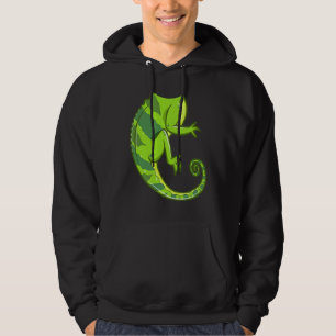 Headless Chameleon Lizard Halloween Costume DIY Ou Hoodie