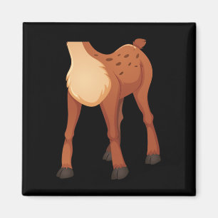 Headless Deer Lazy DIY Halloween Costume Fun Anima Magnet