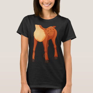 Headless Deer Lazy Diy Halloween Costume Funny Ani T-Shirt