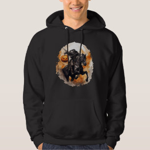 Headless Horeman with Pumpkin Head Hoodie