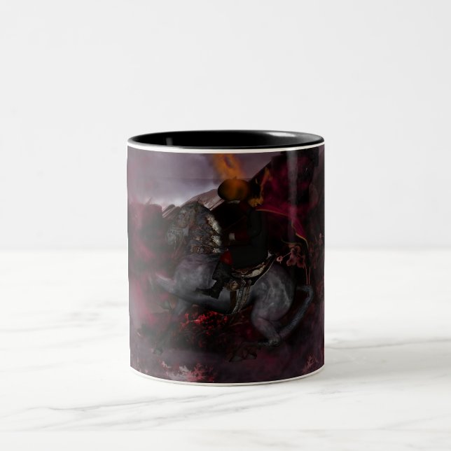 Headless horseman Halloween Mug by Moonlake (Center)