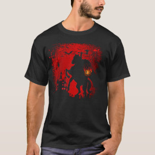 Headless Horseman Halloween The Legend Of Sleepy H T-Shirt