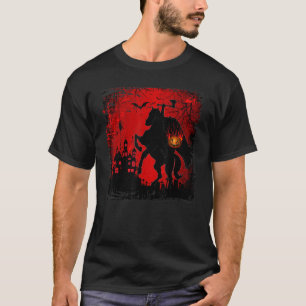 Headless Horseman Halloween The Legend of Sleepy H T-Shirt