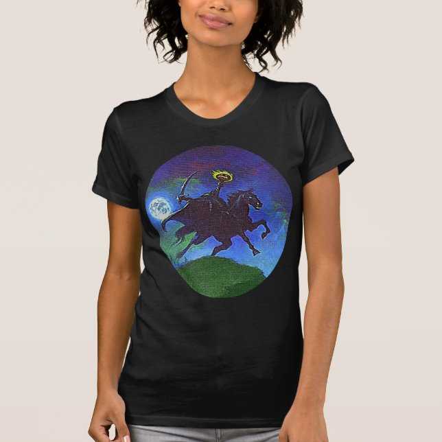 Headless Horseman in the Blue Light T-Shirt (Front)