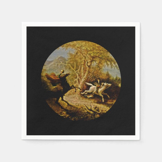 Headless Horseman of Sleepy Hollow Napkin (Front)