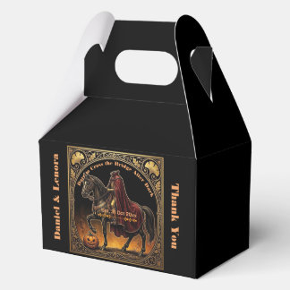 Headless Horseman Sleepy Hollow Dare to Cross Gold Favour Box