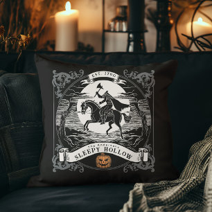 Headless Horseman Sleepy Hollow Halloween  Cushion
