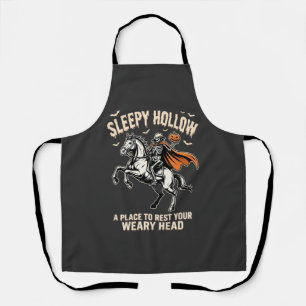 Headless Horseman Sleepy Hollow Halloween T-Shirt  Apron