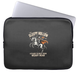 Headless Horseman Sleepy Hollow Halloween T-Shirt Laptop Sleeve