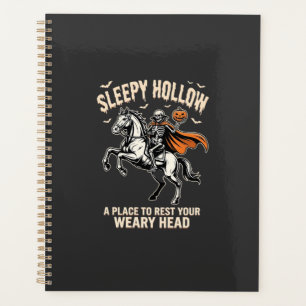 Headless Horseman Sleepy Hollow Halloween T-Shirt  Planner