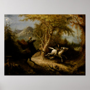Headless Horseman, Sleepy Hollow & Ichabod Crane Poster