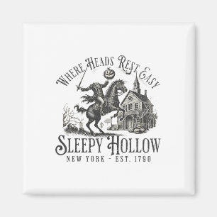 Headless Horseman Sleepy Hollow Jack O Lantern Hal Magnet