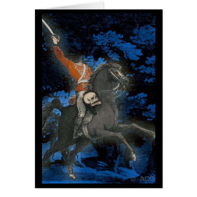 Headless Horseman With Skull (Front)