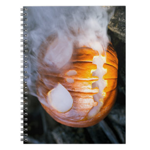 Headless Horseman's lost Pumpkin Head Halloween Notebook
