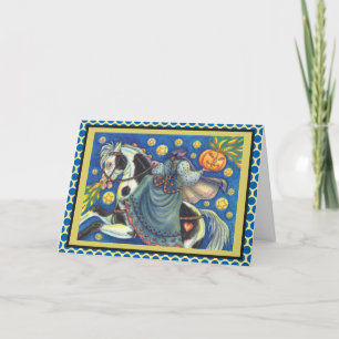 HEADLESS HORSEWOMAN GREETING NOTE CARD Verse