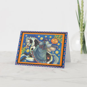 HEADLESS HORSEWOMAN GREETING NOTE CARD Verse