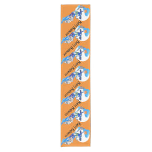 Headless Musher Alaska Halloween Table Runner