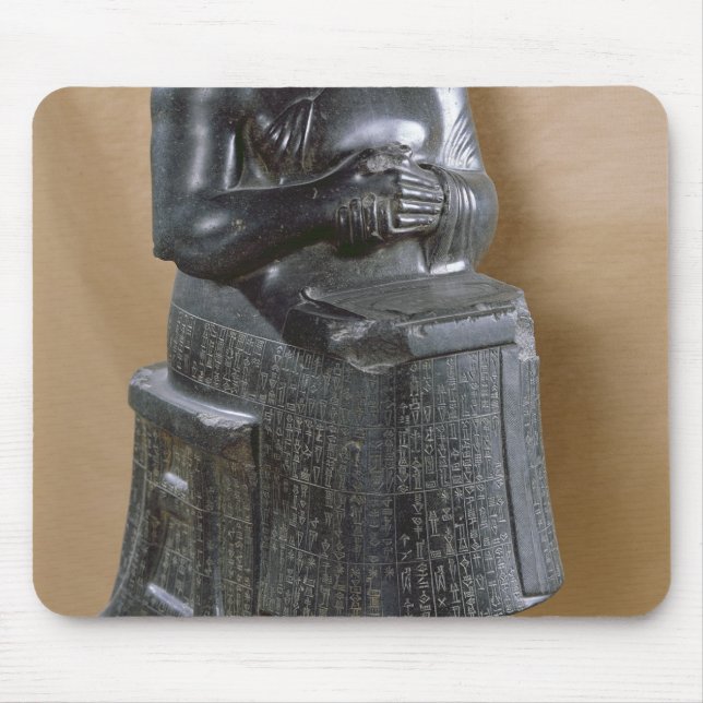 Headless statue of Prince Gudea  as an Mouse Pad (Front)