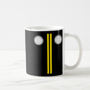 Headlights With Road Markings Funny Halloween Cost Coffee Mug