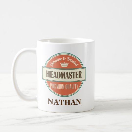 Headmaster Personalised Office Mug Gift