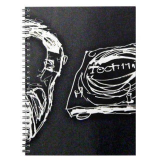 Headphone and DJ Turntable MK2 Notebook