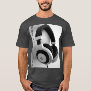 Headphone men’s Short Sleeve T - Shirt 