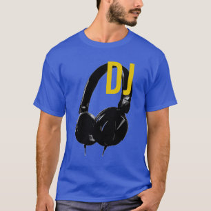 Headphone Pop Art DJ Disc Jockey T-Shirt