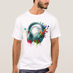 Headphone  T-Shirt