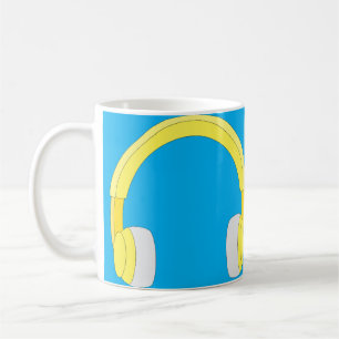 Headphones Coffee Mug