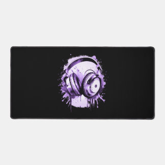 Headphones Desk Mat