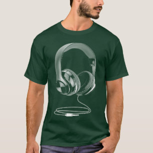 Headphones For Dj Music boy T-Shirt