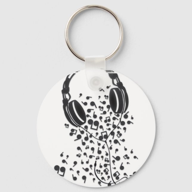 Headphones Key Ring (Front)