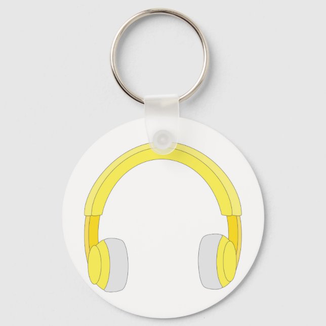 Headphones Key Ring (Front)