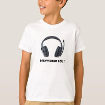 headphones plus text I can't hear you