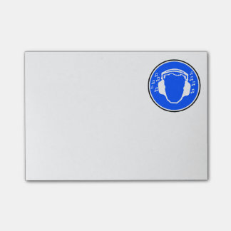 Headphones Post-Its Post-it Notes