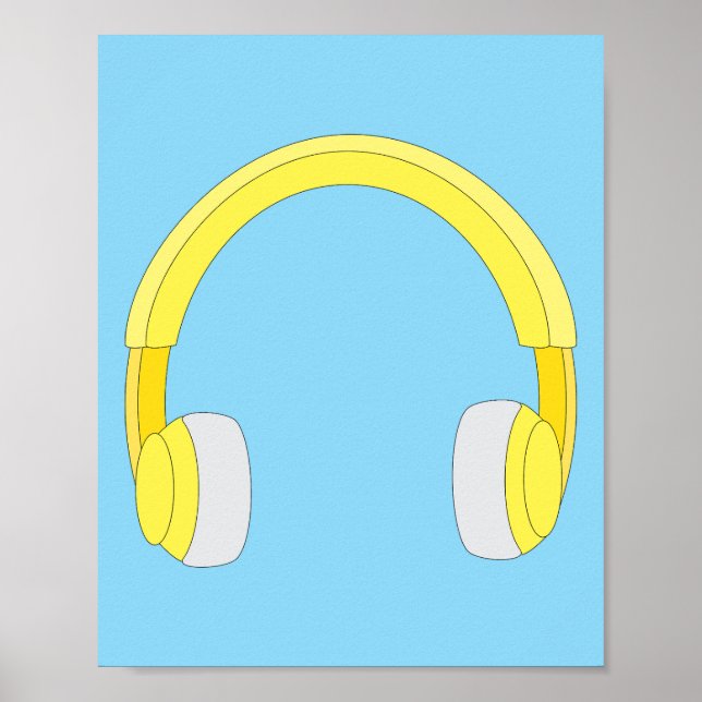 Headphones Poster (Front)