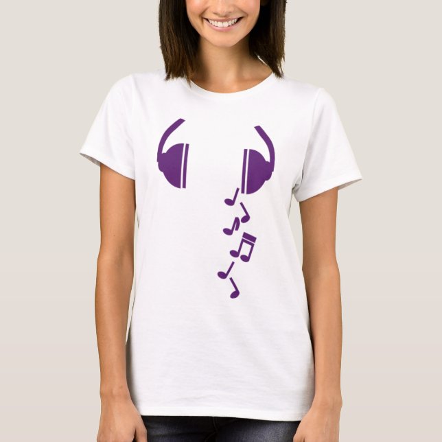 Headphones T-Shirt (Front)