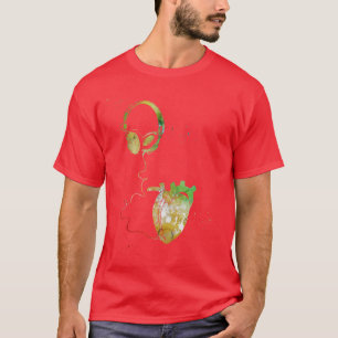 Headphones with Heart T-Shirt
