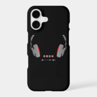 Headphones with media volume control buttons
