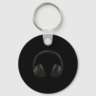 Headphones With Sunset Relaxed Music Headphones Mu Key Ring