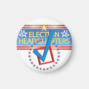 Headquarters Checked - Magnet