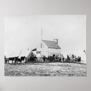 Headquarters of Sanitary Commission Poster