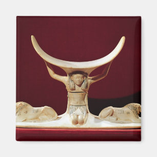 Headrest with Shu, the Egyptian God of the Air Magnet