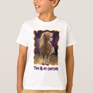 Heads and Tails Fire Horse Costume T-Shirt
