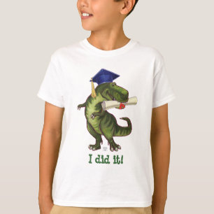 Heads and Tails TRex Dino Graduation Tees