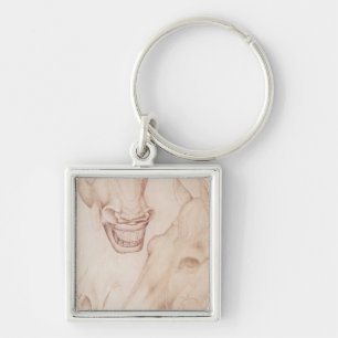 Heads of Horses, from the Vallardi Album Key Ring